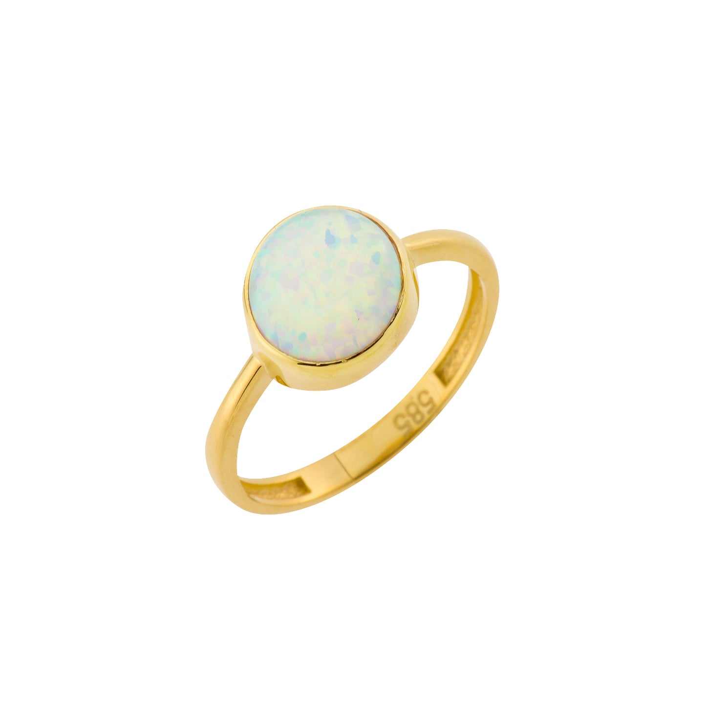Ring 585/- Gelbgold Opal