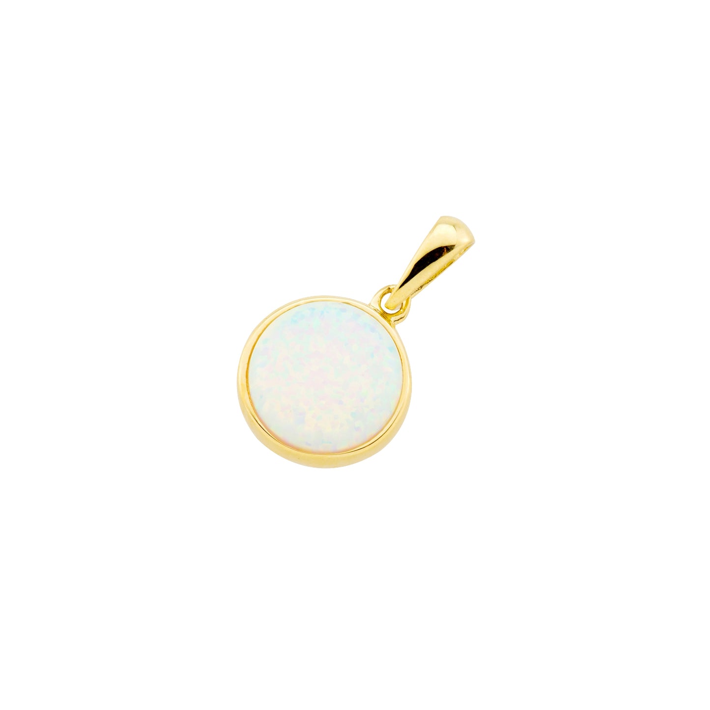 Anhänger 585/- Gelbgold Milchopal