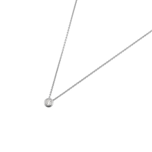 Collier Mod 609 in Weißgold 14 Karat (585) mit 0,10 ct Brillant